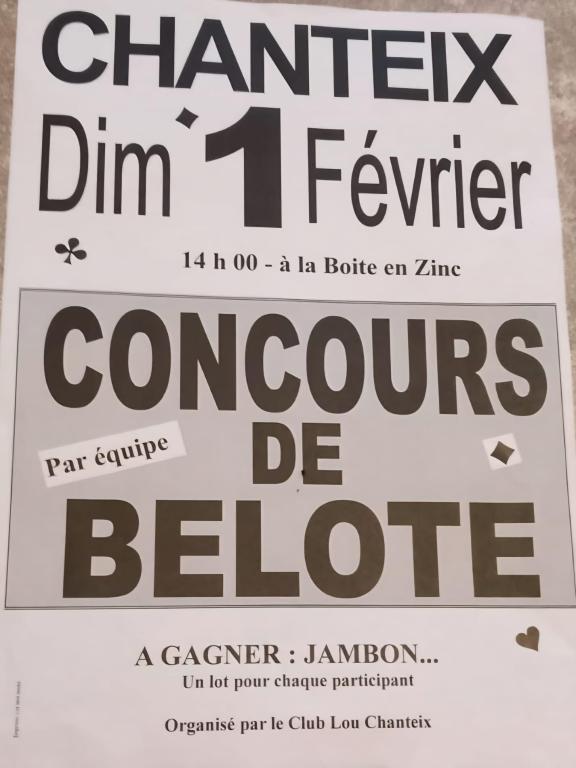 Concours de belote