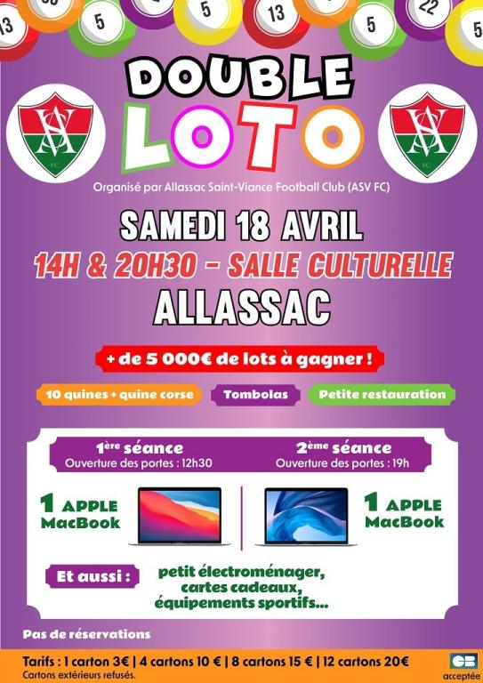 Double loto à Allassac