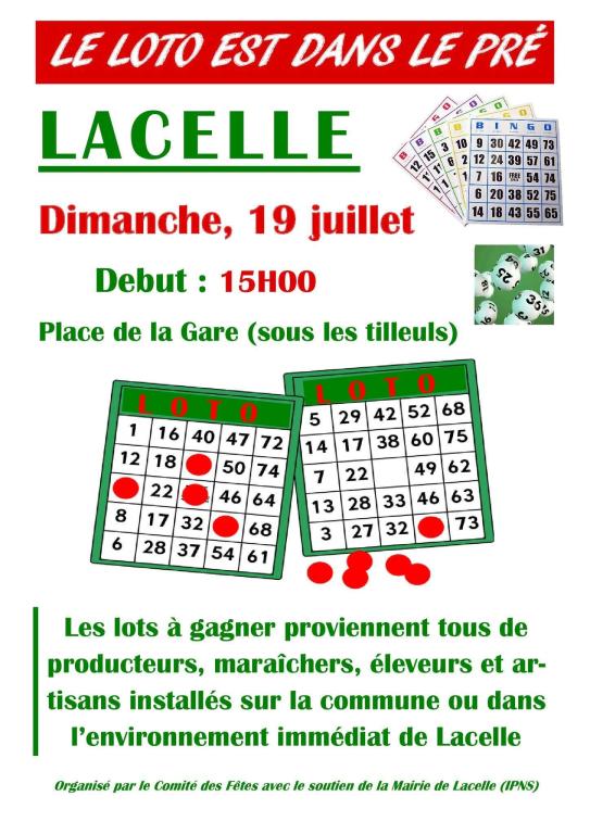 Le Loto est dans le pré
