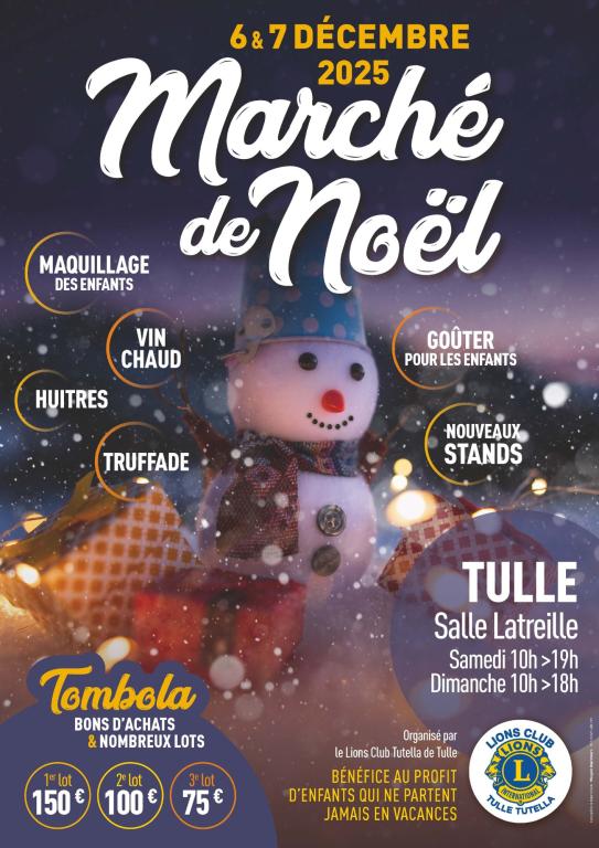 Marché de Noël du Lions Club Tutella