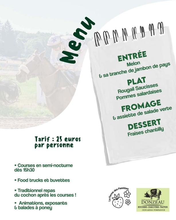 Courses hippiques : Repas du cochon