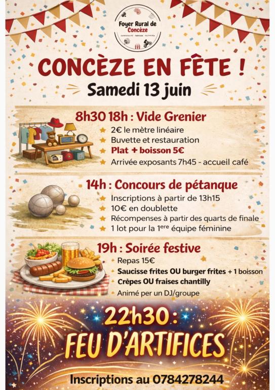 Concèze en fête
