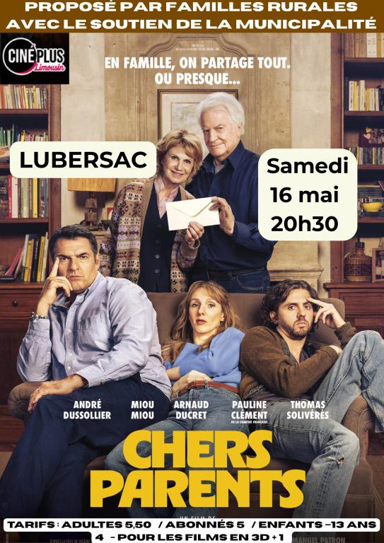 Cinéma à Lubersac : Chers parents