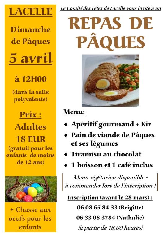 Repas de Pâques