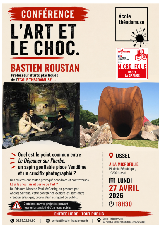 Conférence L'art et le choc