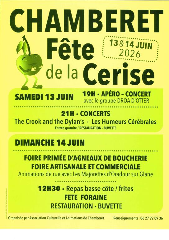 Fête de la cerise de Chamberet