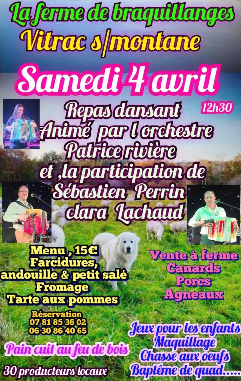 La Ferme de Braquillanges : Journée festive