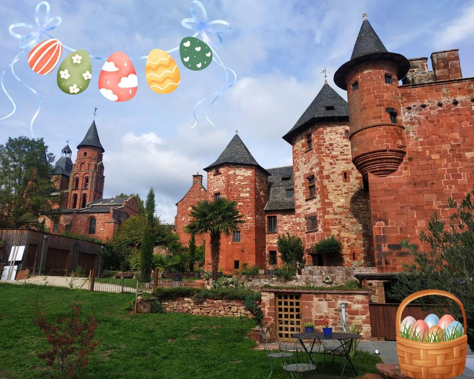 Visite et chasse aux œufs au château