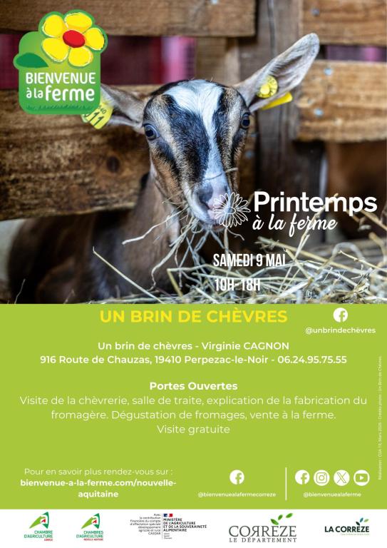Printemps à la Ferme - Un Brin de Chèvres