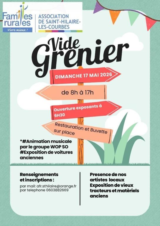 Vide-greniers et foire artisanale