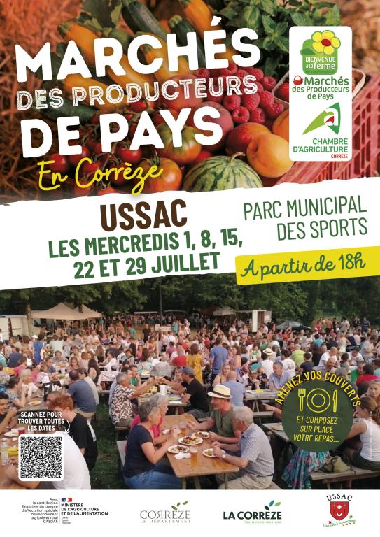Marché des Producteurs de Pays d'Ussac
