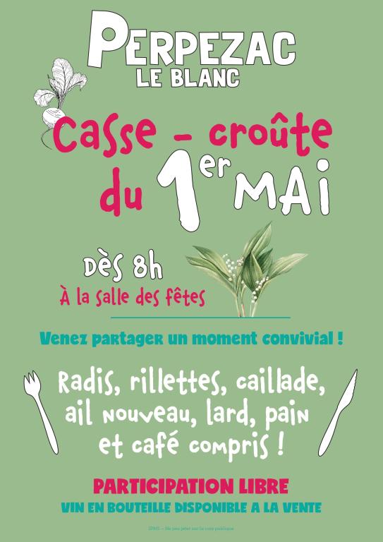 Casse croûte du 1er Mai