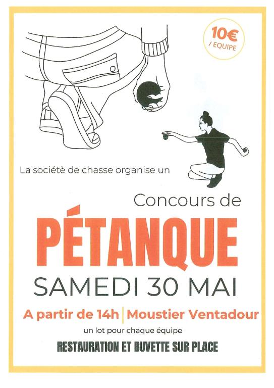 Concours de pétanque et vide-grenier