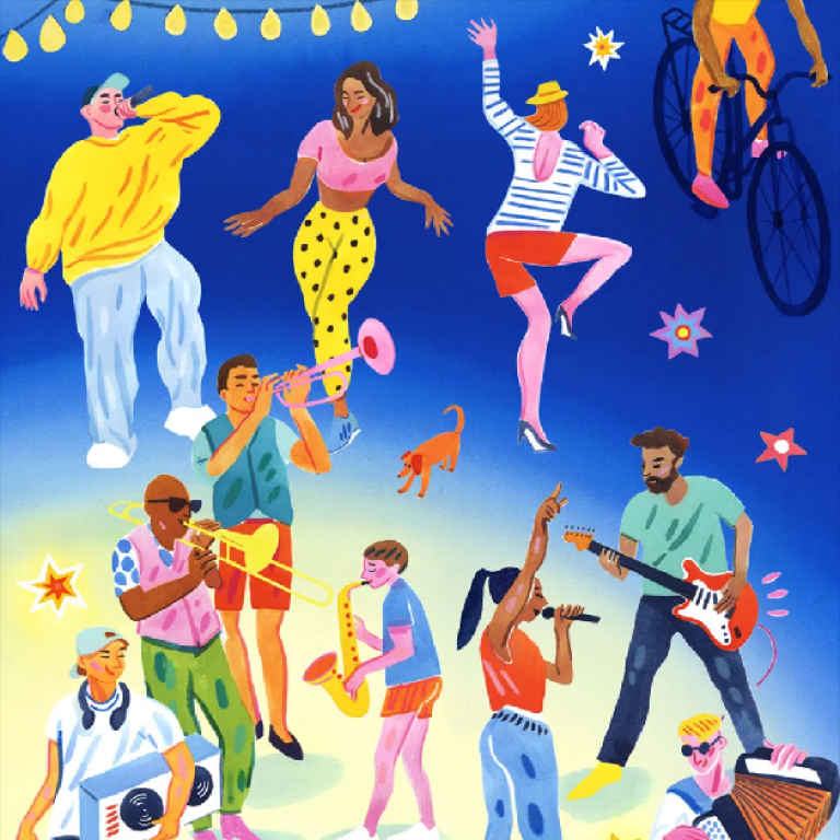 Fête de la musique à Brive (Place Charles de Gaulle)