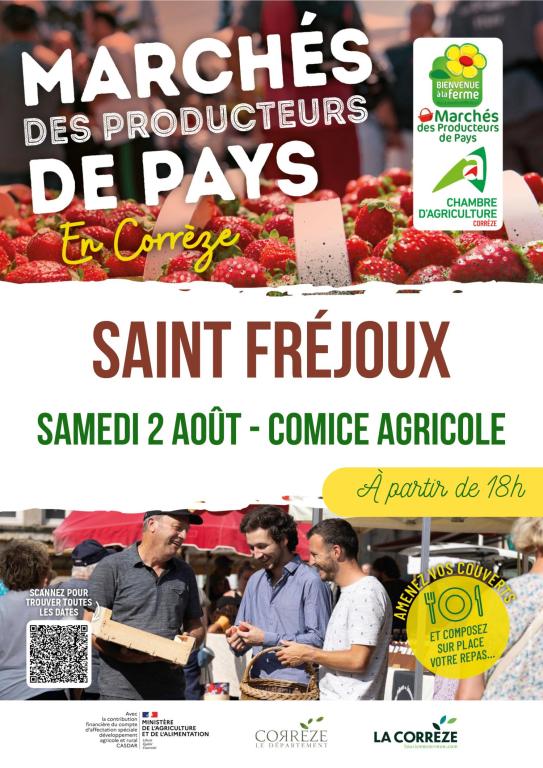 Marché des Producteurs de Pays - Saint-Fréjoux