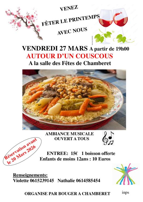 Bouger à Chamberet fête le printemps !