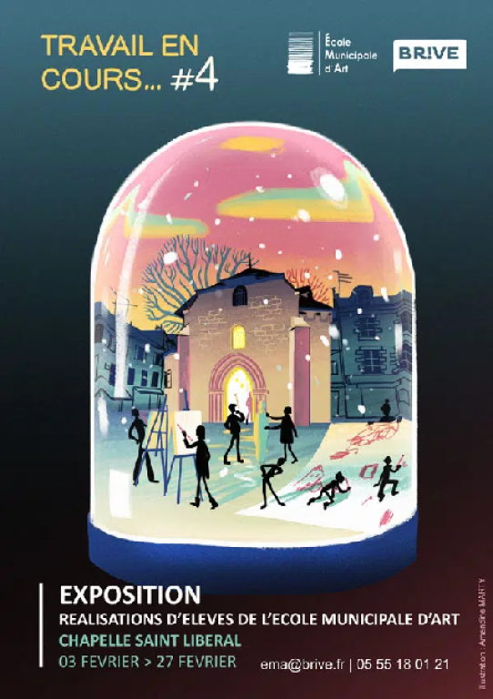 Exposition: Travail en cours...#4 (Chapelle Saint Libéral)