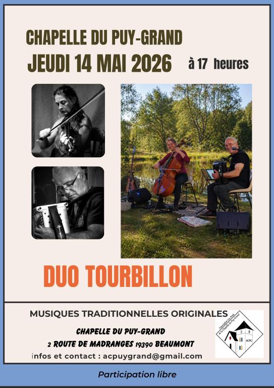 Chapelle du Puy Grand : Duo Tourbillon