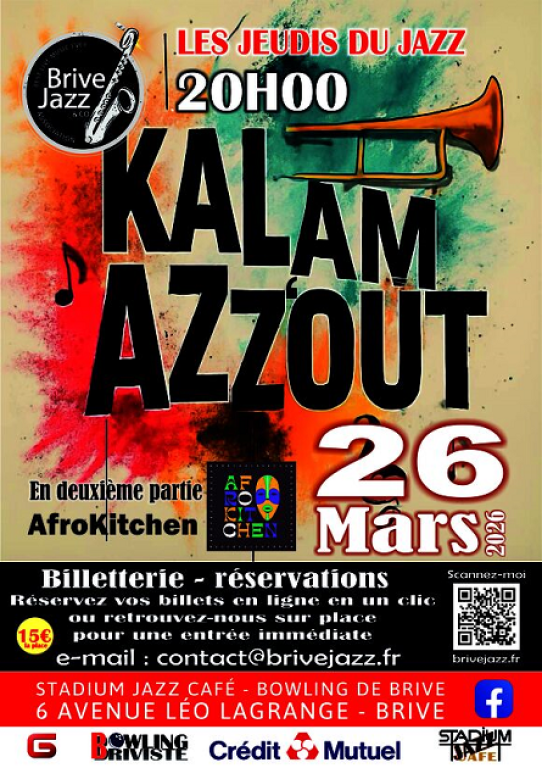 Concert avec Kalamazz'out (Stadium Jazz café)