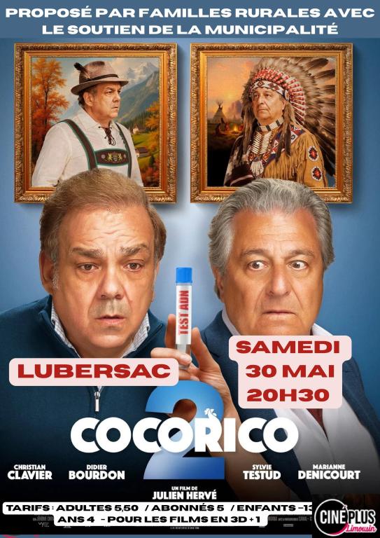 Cinéma à Lubersac : Cocorico 2