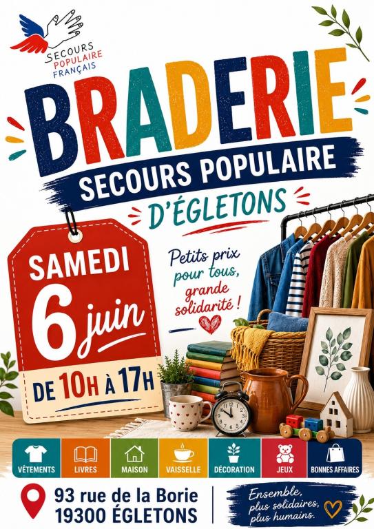 Braderie Secours Populaire