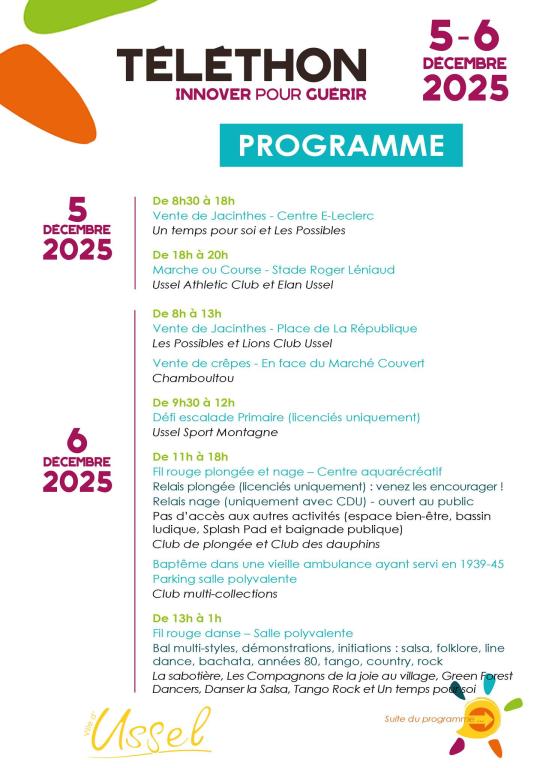 Week-end de mobilisation Téléthon