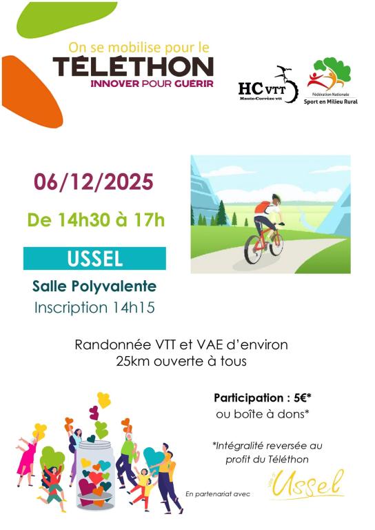 Week-end de mobilisation Téléthon