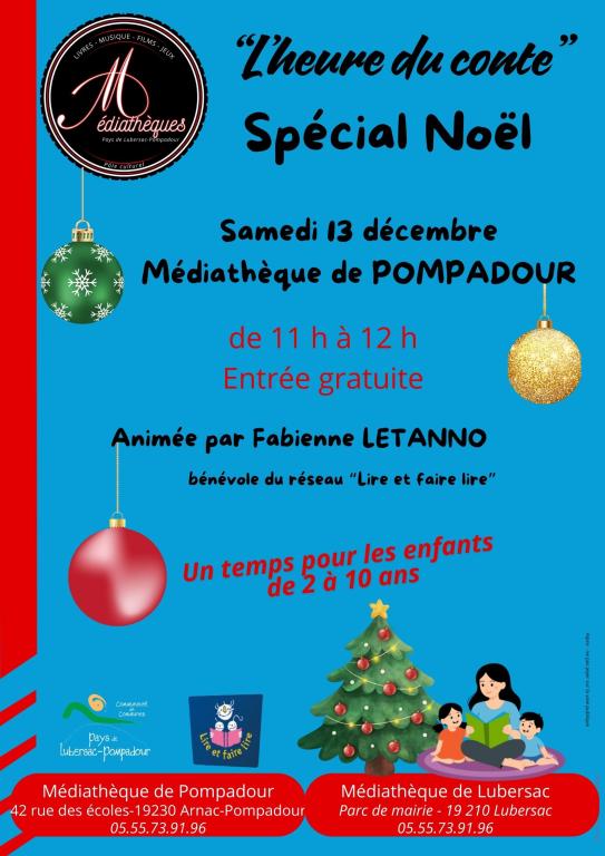 L'heure du conte - spécial Noël