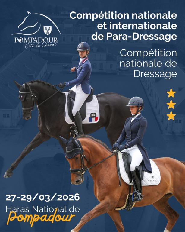 Concours national de dressage et international para-dressage