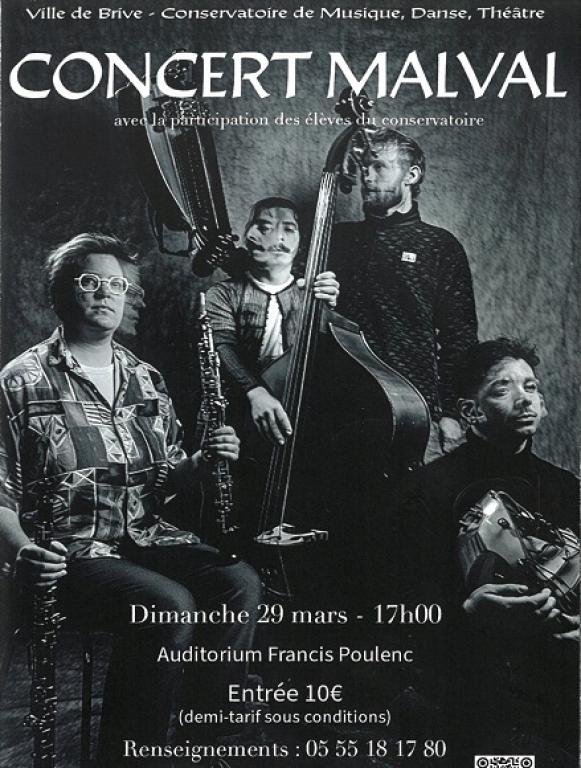 Concert Malval (Auditorium Francis Poulenc)