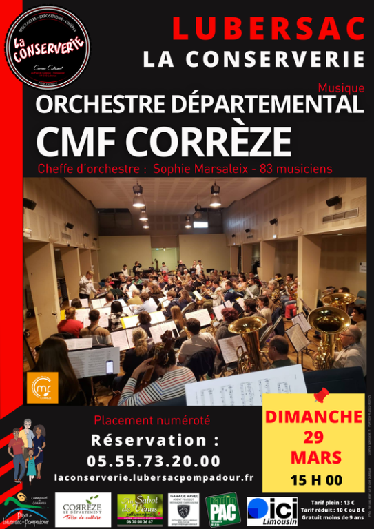 La Conserverie : Orchestre CMF de la Corrèze