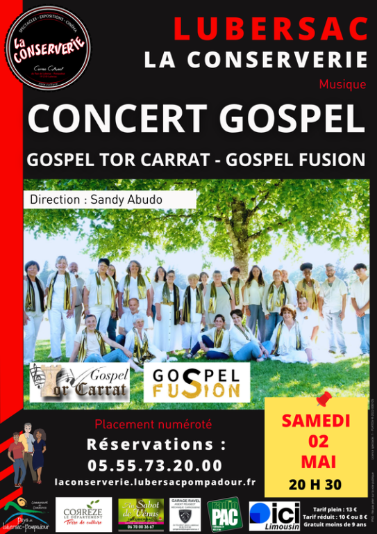 La Conserverie : Concert gospel