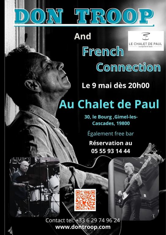 Chalet de Paul : Concert : Don Trop and French Connection