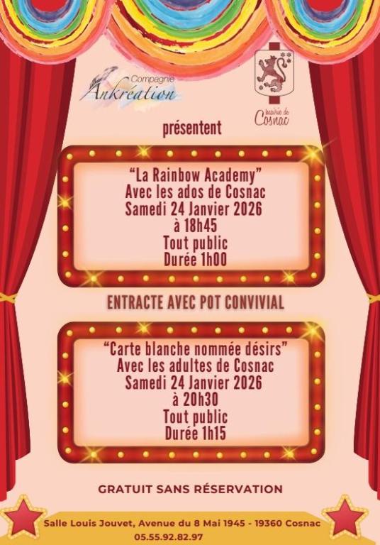 Spectacles de théâtre