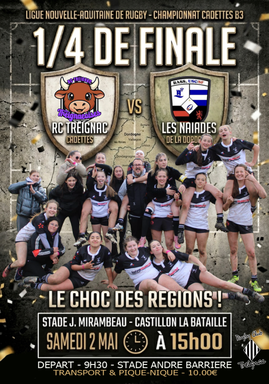 Rugby Club Treignac Jour de Match