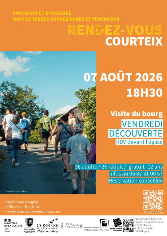 Vendredi découverte Courteix