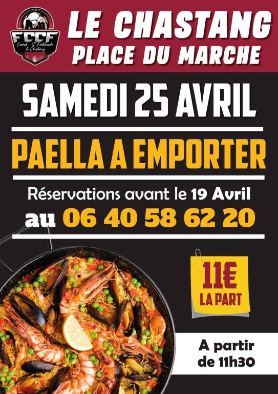 Paella à emporter