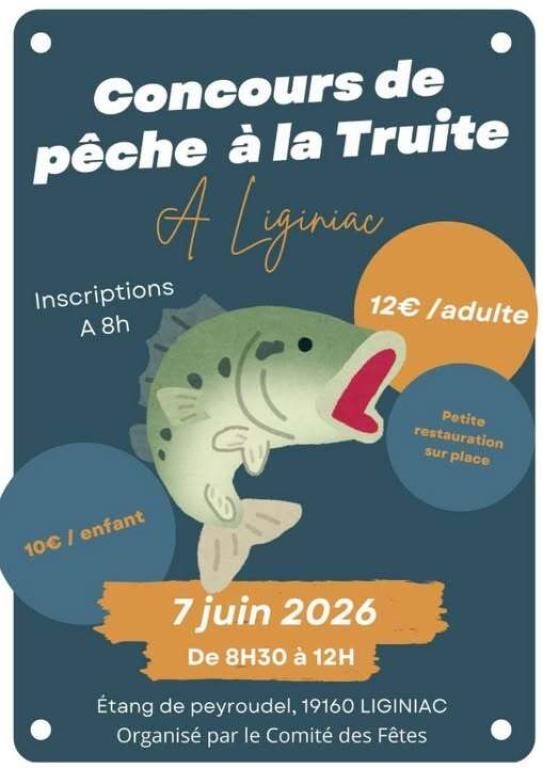Concours de pêche à la truite