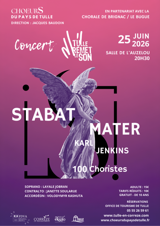 Festival Tulle remet le son :  Stabat Mater de Karl Jenkins