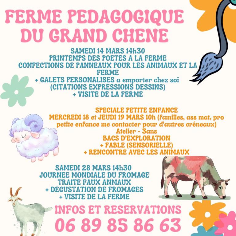 Printemps des poêtes à la ferme