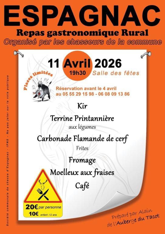 Repas gastronomique rural