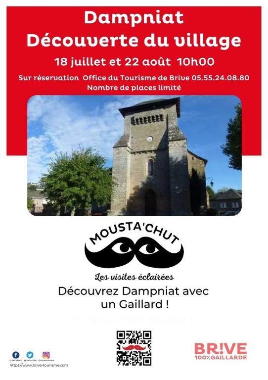 MOUSTA'CHUT: Visite à la découverte de Dampniat