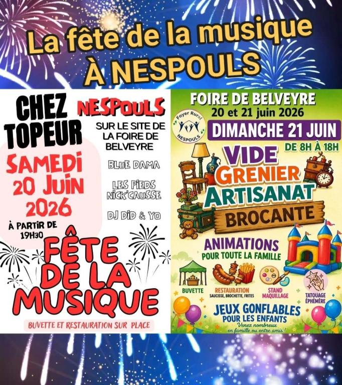 Fête de la musique "chez Topeur" à Nespouls