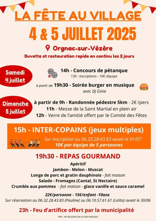 Orgnac sur Vézère en Fête