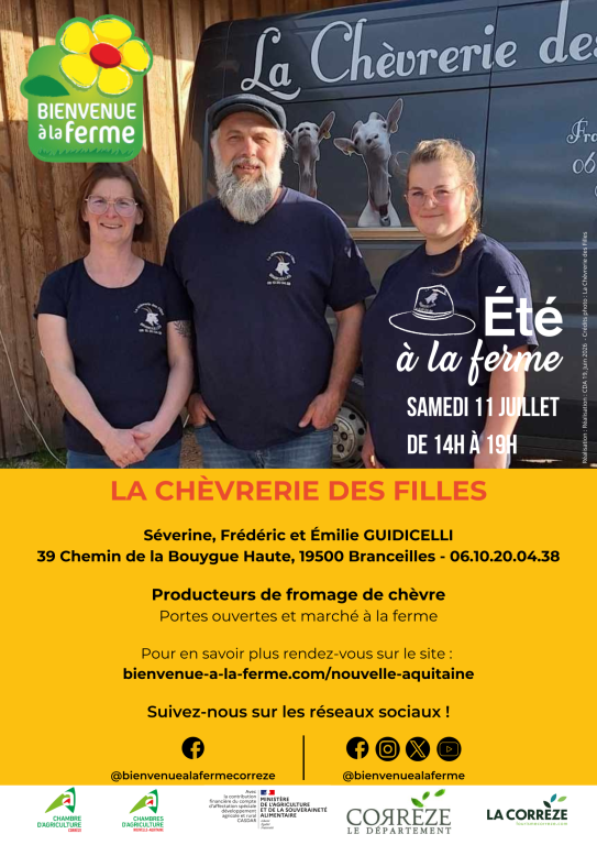 LA CHÈVRERIE DES FILLES - ÉTÉ À LA FERME - BAF