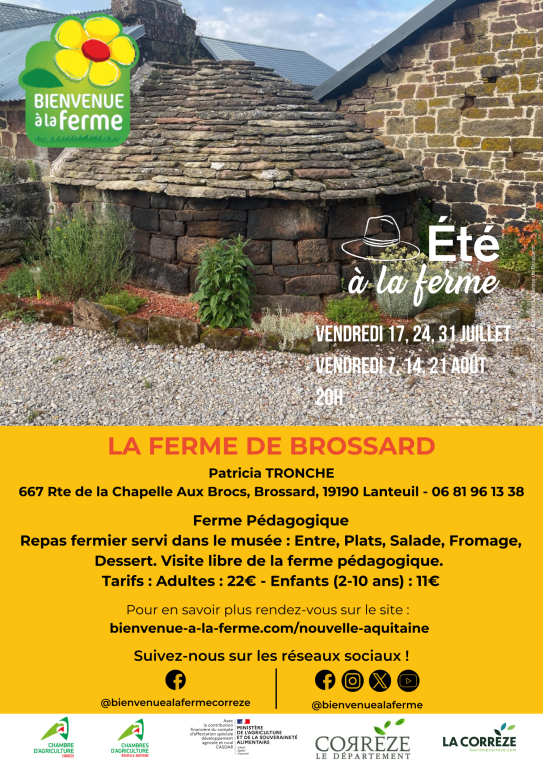 LA FERME DE BROSSARD - ÉTÉ À LA FERME - BAF