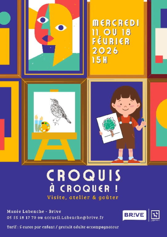 Visite, atelier & goûter (Musée Labenche)