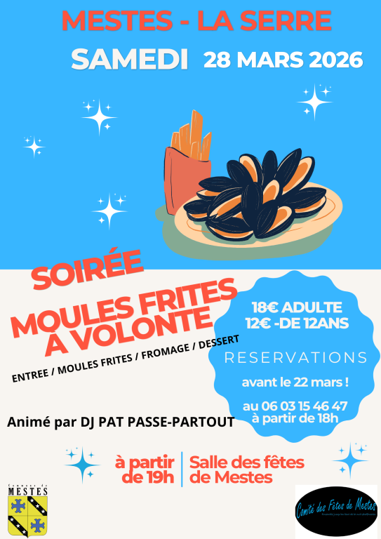 Soirée moules frites
