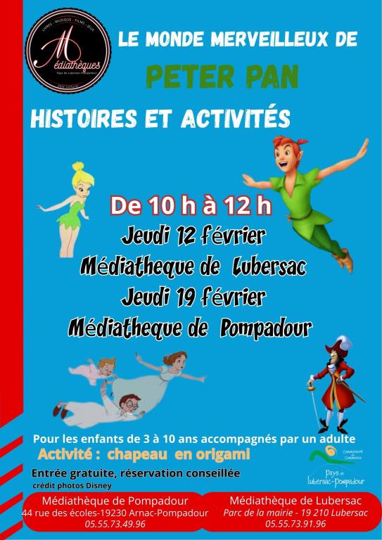 Histoires et activités : Le monde merveilleux de Peter Pan