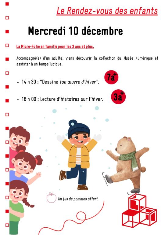 Micro-Folie : le rendez-vous des enfants